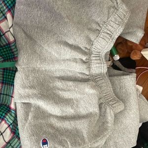 champion grey sweats